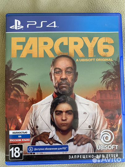 Far cry 6 ps4 диск