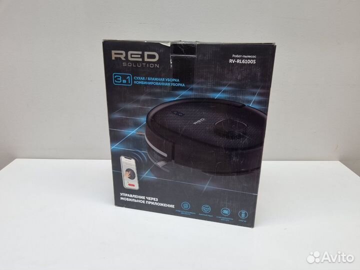 Умный робот-пылесос RED solution RV-RL6100S/1