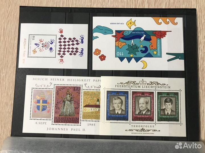 Альбом с марочными блоками