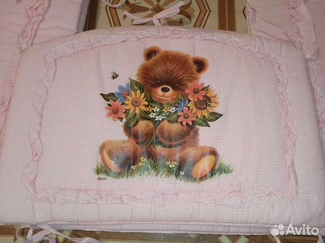 Бортики в детскую кроватку