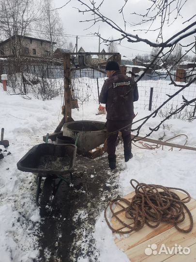 Чистка питьевых колодцев и углубление колодцев
