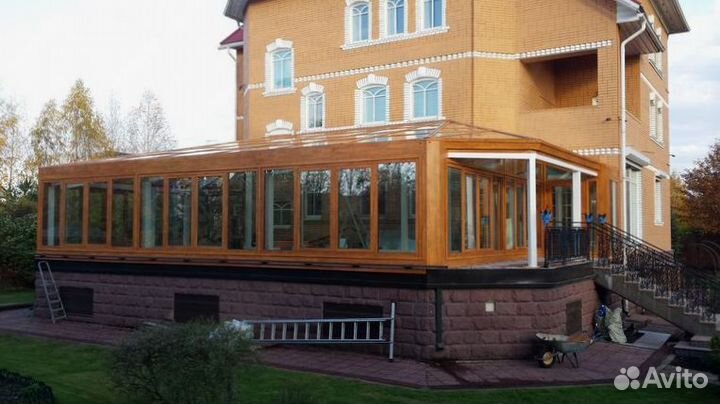 Стеклянная крыша, Остекление террас