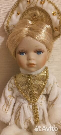 Кукла фарфоровая, Снегурочка, Remeco Collection