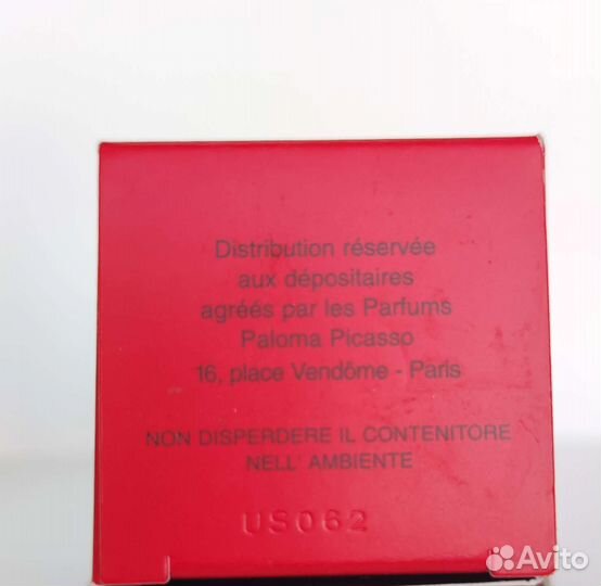 Tentations Paloma Picasso парфюмерная вода винтаж