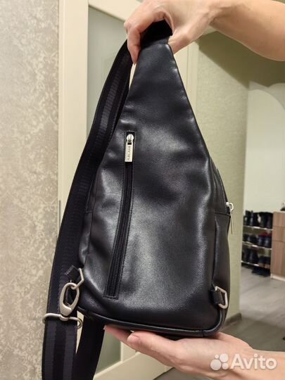 Мужской кожаный рюкзак R.Blake