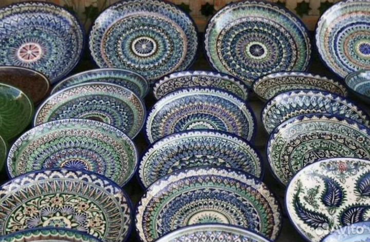 Узбeкская посyда ляган