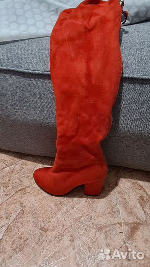 Сапоги ботфорты