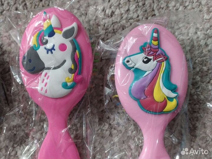 Расчестка детская единорог