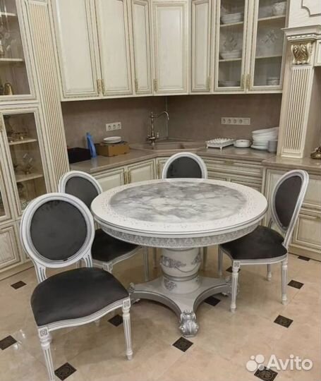 Кухонный стол стулья обеденная группа
