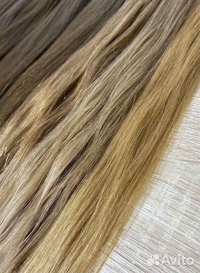 Славянские волосы на mini капсулах, 100шт