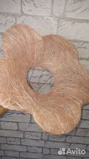 Крепированная бумага, органза, сетка снег