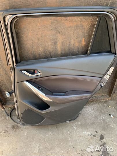 Mazda 6 GH задняя правая дверь в сборе