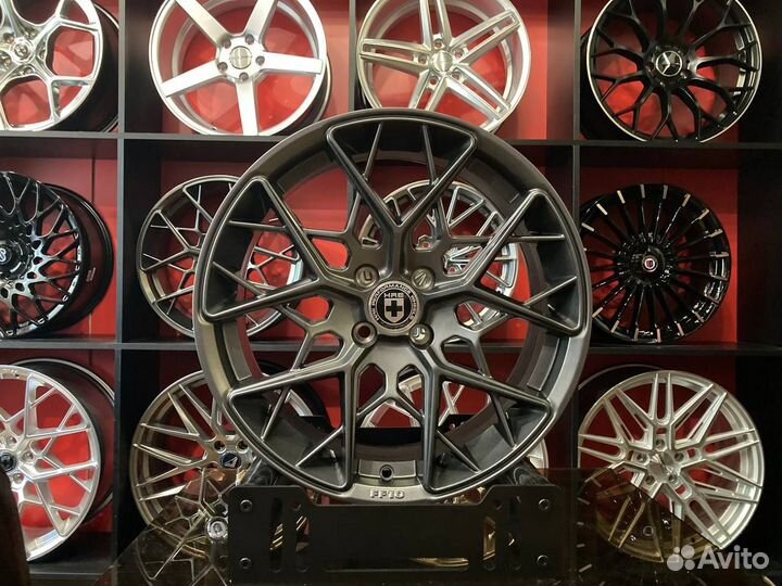 Диски R17 7,5J 4x100 ET40 HRE FF10 матовый графит