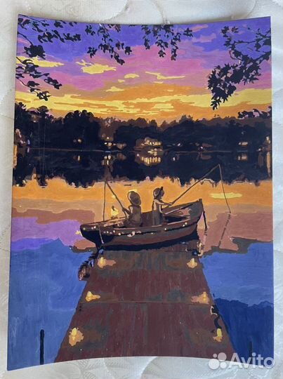 Нарисованные картины по номерам