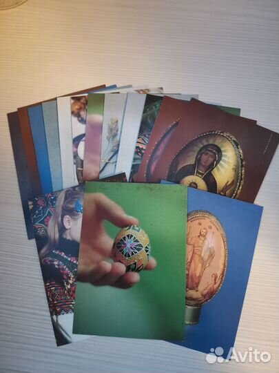 Набор открыток Пасхальные сувениры