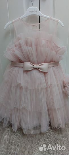 Платье для девочки на выпускной пышное