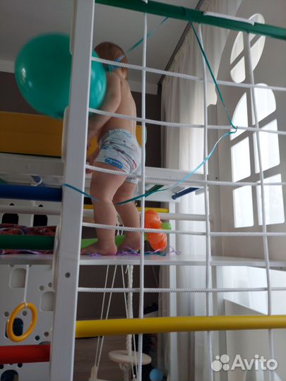 Детский двухэтажный спортивный комплекс Гуливер