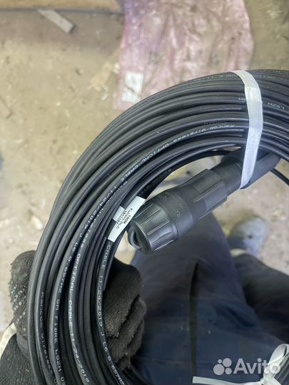 Оптический кабель Ericsson, Huber+Suhner: 50м, 10м