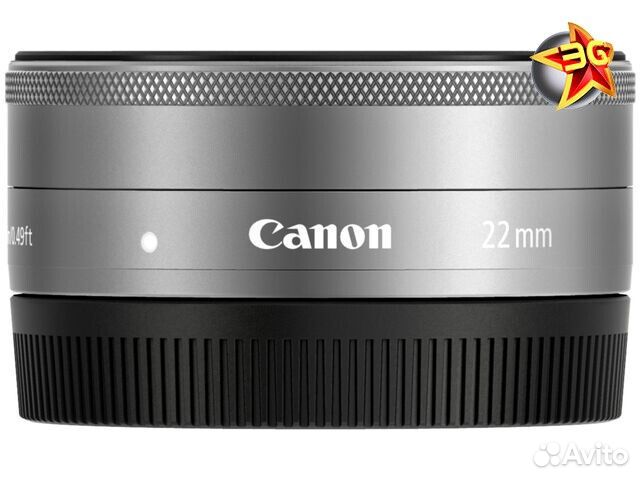 Объектив Canon EF-M 22mm f/2 STM Silver