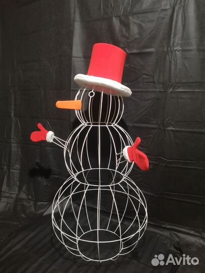 Новогодний снеговик