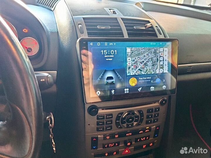 Магнитола Peugeot 407 android