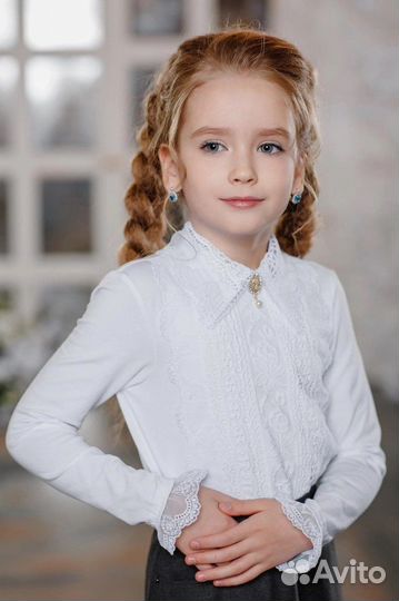 Блузки школьные Маленькая Леди Дювали
