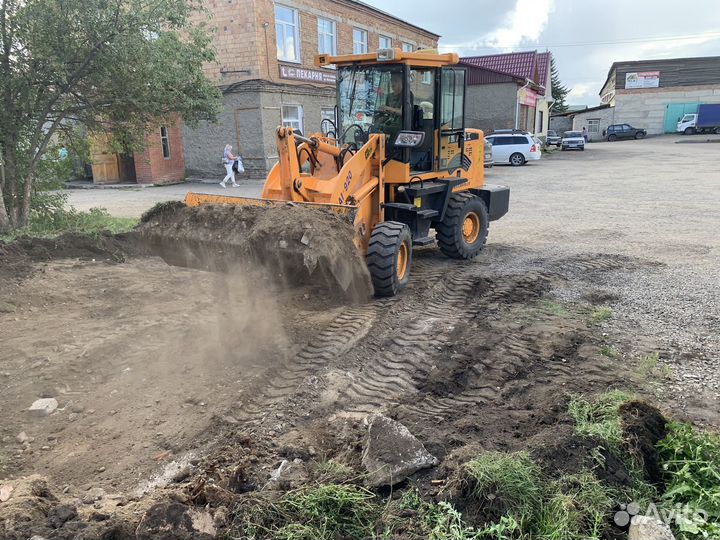 Услуги фронтального погрузчика