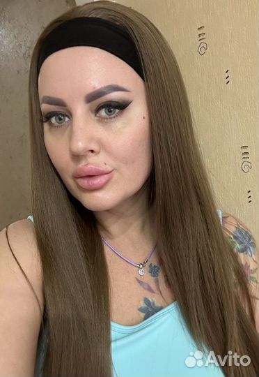 Парик светло-русый - 70 см