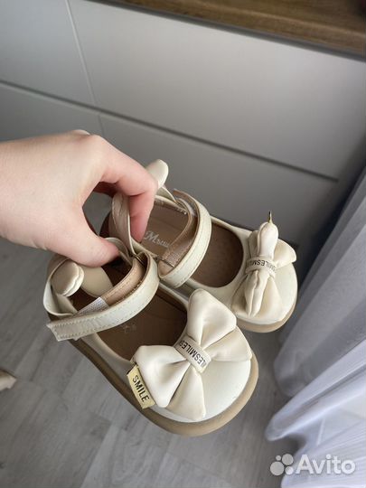 Туфельки для девочки 22 размер