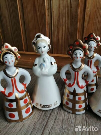 Фарфоровые статуэтки СССР дулево и зик
