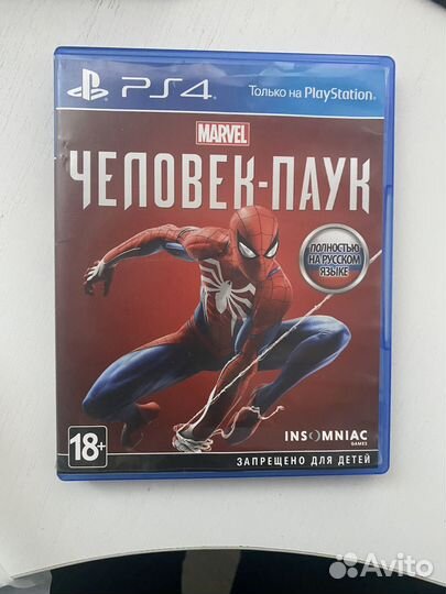 Игра на ps4 Человек паук