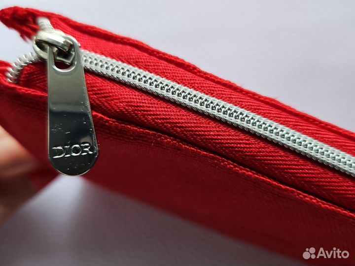 Косметичка диор красная