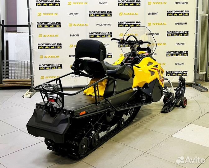Снегоход Stels витязь SA800 (Желтый)