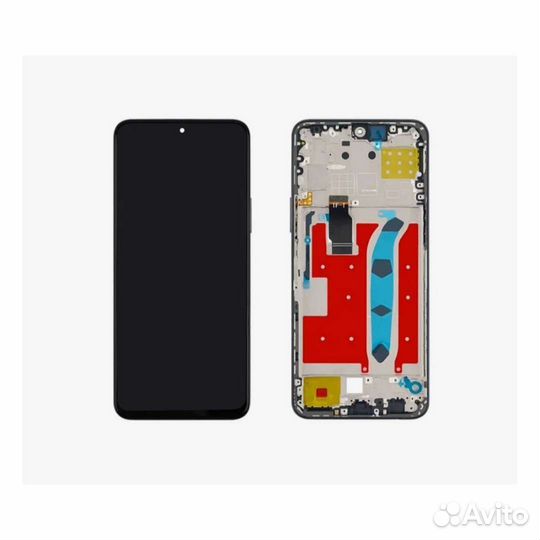 Дисплей для Huawei Honor X8 в рамке (черный)