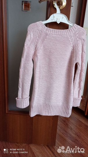 Тёплые кофточки на девочку 110-116 размер