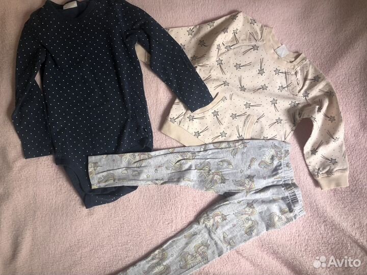 Комплект вещей для девочки 92