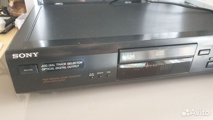 Cd проигрыватель дека sony cdp-xe210