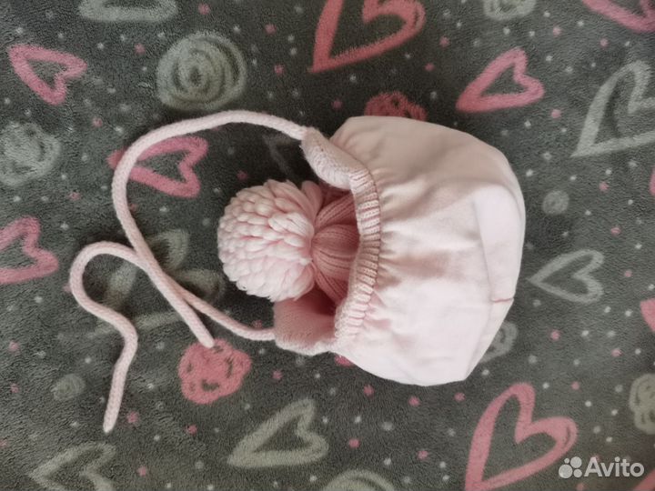 Шапка для девочки на осень