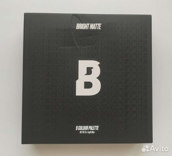 Цветная палетка теней beauty bay - bright 9