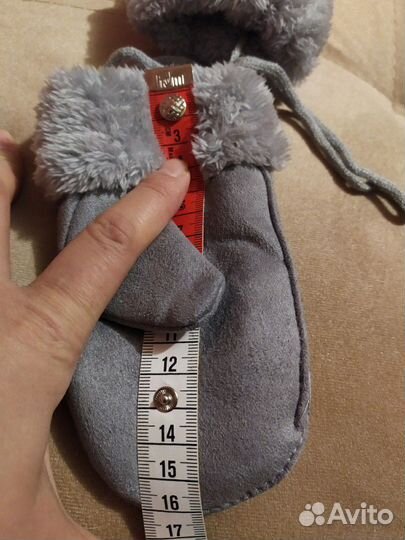 Варежки новые 3+