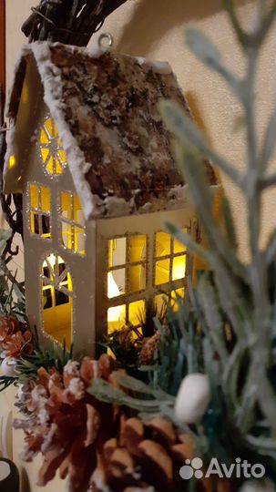 Светильник - веночек декоративный