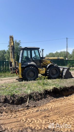 Услуги экскаватора погрузчика