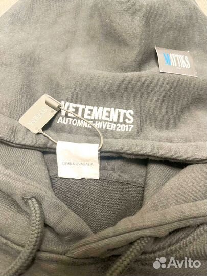 Vetements gun club худи