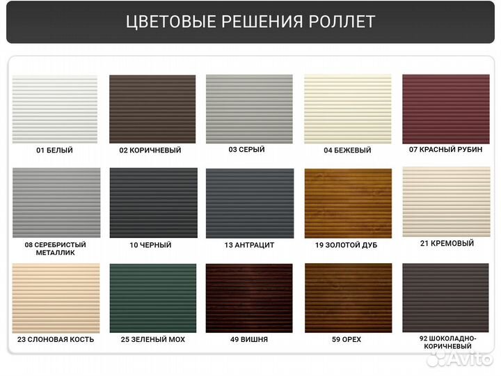 Рольставни Alutech