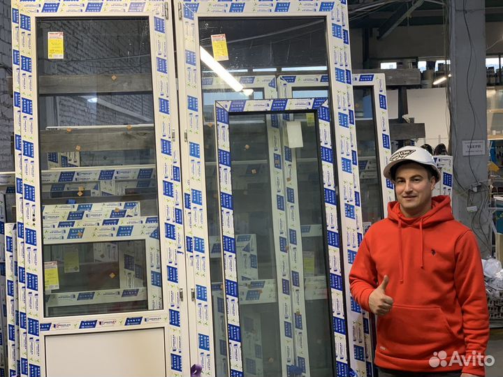 Двери 800х2000 мм балконные