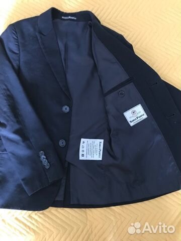 Школьный костюм для мальчика 140 синий