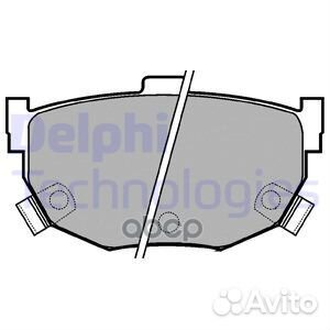 Колодки тормозные к-кт Delphi LP1073 Delphi