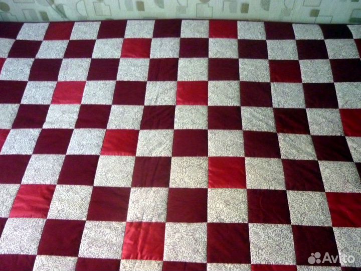 Лоскутное одеяло Зимняя вишня