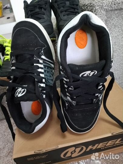 Кроссовки ролики хилисы 38р