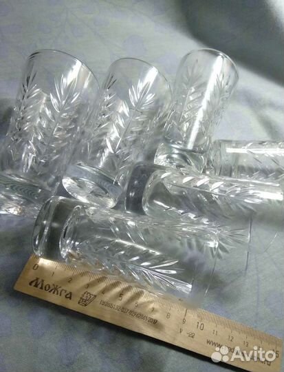 Хрустальные стопки/наборами